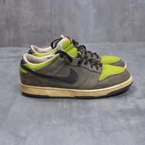 2004 Nike Dunk Lo Pro B Kermit Green & Green Low Neon Green Grey Black Sneakers